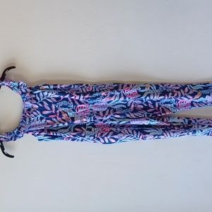 Lilly Pulitzer Girls Jumpsuit L 8-10